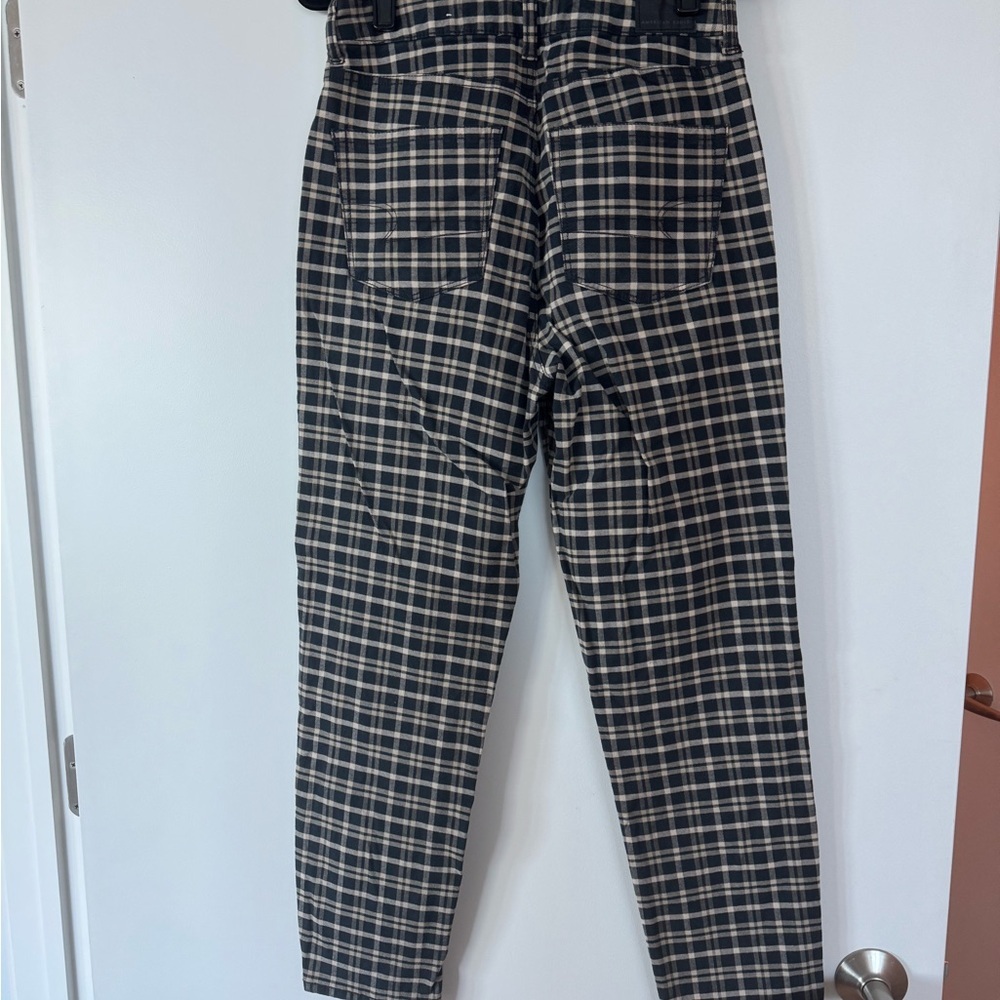 American Eagle Outfitters Plaid Mom Pants - Picture 3 of 6